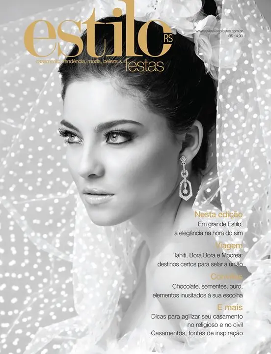 Capa da revista Estilo e Festas