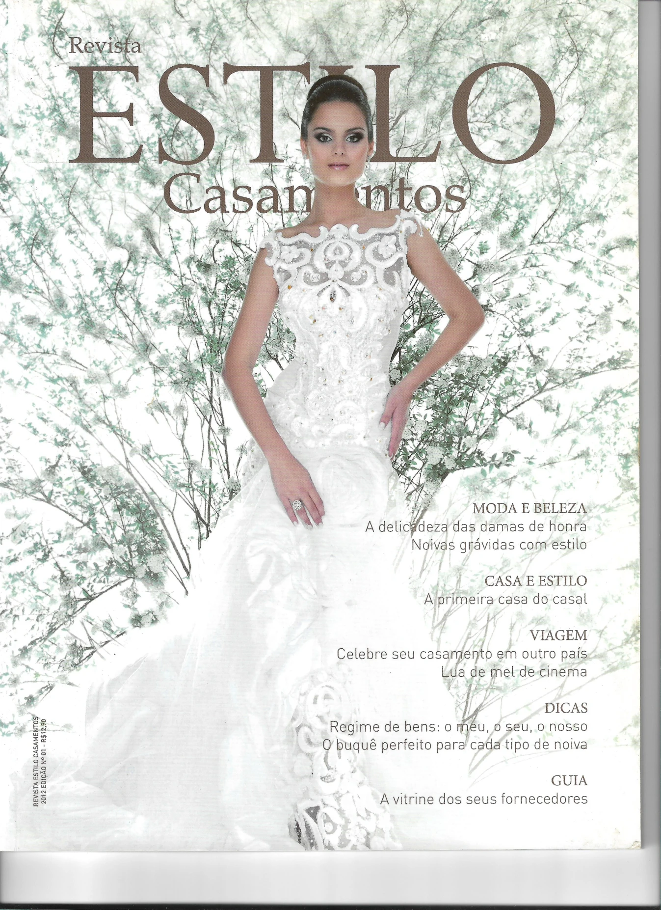 Capa da Estilo Casamentos edição inaugural