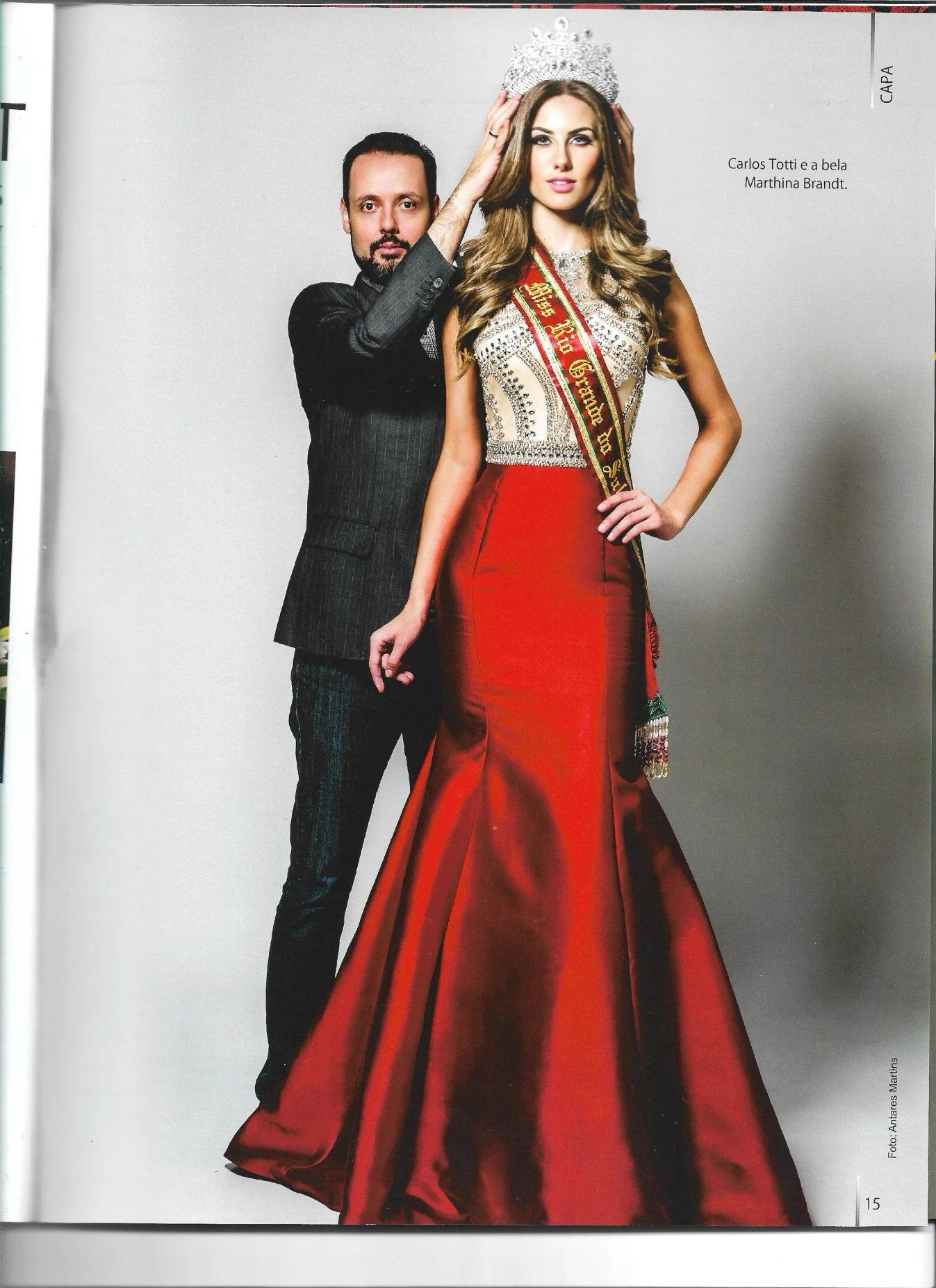 Ensaio de Marthina Brandt na Revista Eléve